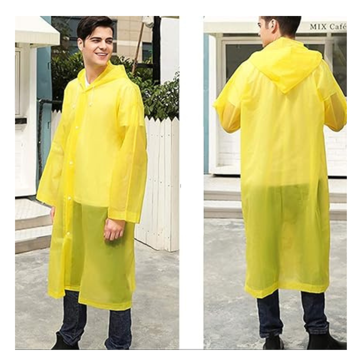 Poncho de Lluvia Portátil Colores