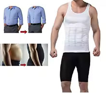 Camiseta Reductora Hombre Faja